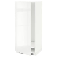 METOD - High cabinet for fridge/freezer, white/Ringhult white, 60x60x140 cm - best price from Maltashopper.com 59924801