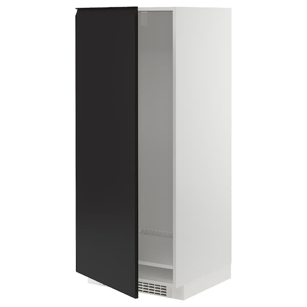 METOD - High cabinet for fridge/freezer, white/Upplöv matt anthracite , 60x60x140 cm - best price from Maltashopper.com 59494066