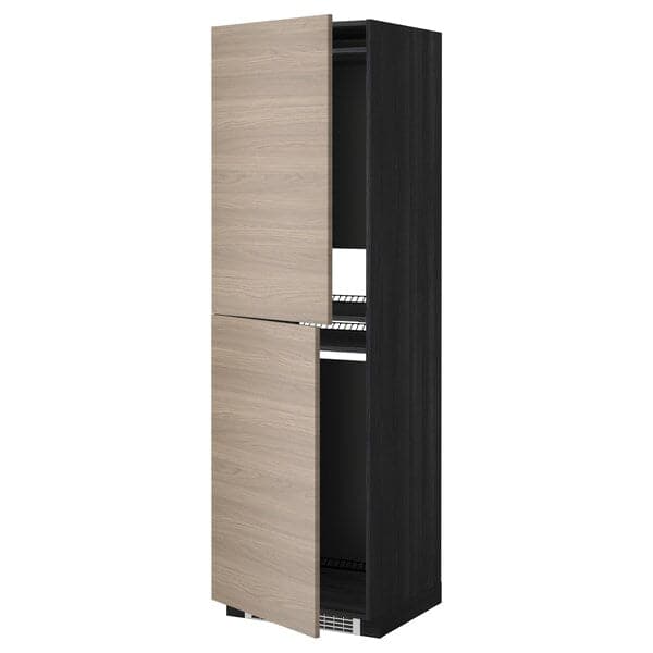 METOD - Tall cabinet for fridge/freezer, 60x60x200 cm - best price from Maltashopper.com 79925442