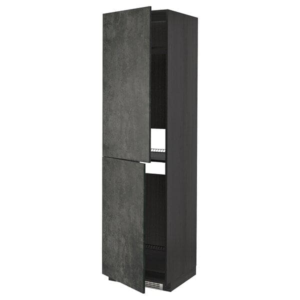 METOD - Tall cabinet for fridge/freezer, 60x60x220 cm - best price from Maltashopper.com 49415442