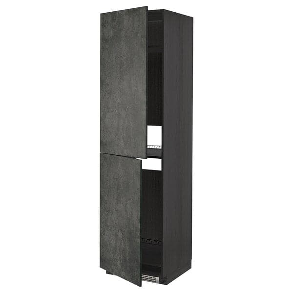 METOD - Tall cabinet for fridge/freezer, 60x60x220 cm