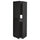 METOD high cabinet for fridge/freezer, black/Lerhyttan black stained, 60x60x200 cm