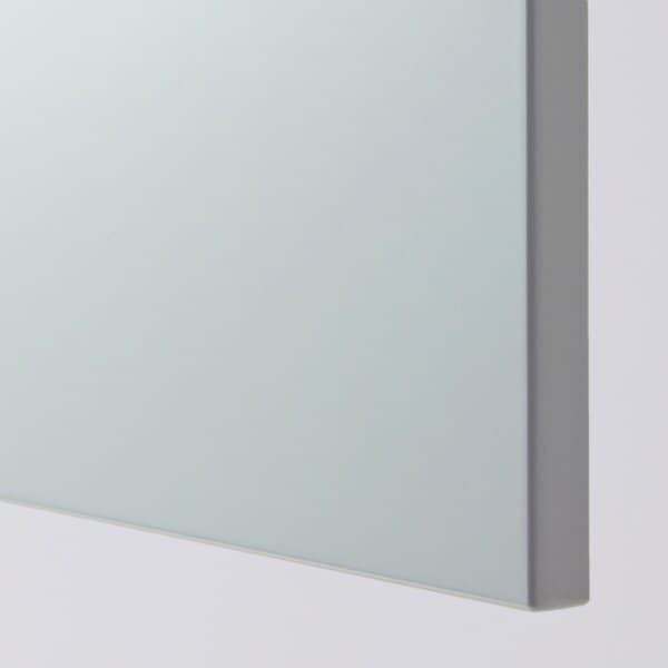 METOD - Corner base cabinet with shelf, white/Veddinge grey, 128x68 cm - best price from Maltashopper.com 99462313