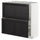 METOD base cabinet with 2 drawers