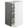 METOD - Base cabinet with sliding baskets , 40x60 cm