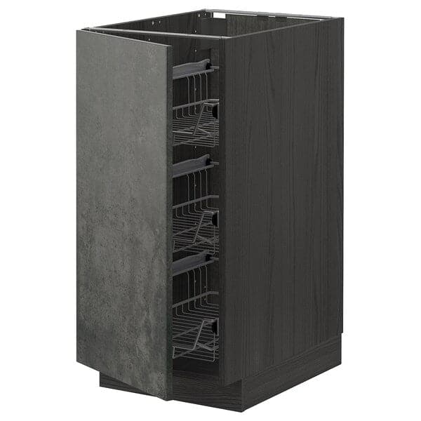 Ikea METOD - Base cabinet with sliding baskets , 40x60 cm