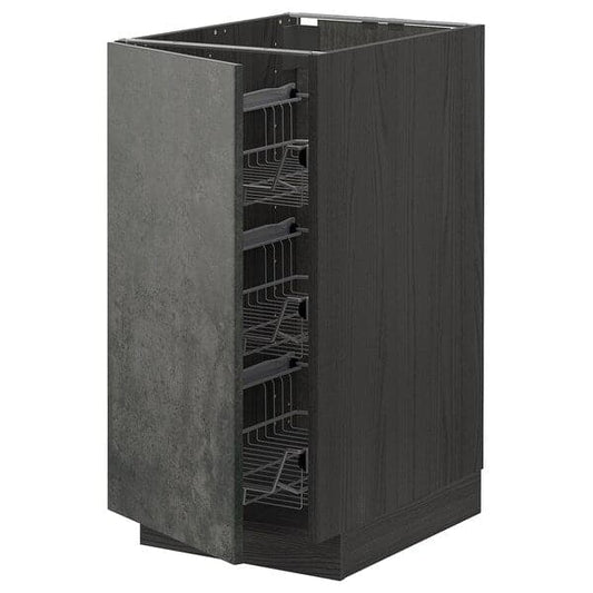 Ikea METOD - Base cabinet with sliding baskets , 40x60 cm