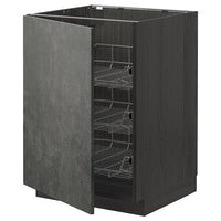 METOD - Base cabinet with sliding baskets , 60x60 cm - best price from Maltashopper.com 59458332