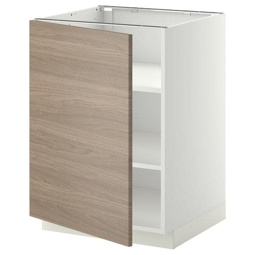 METOD - Base cabinet with shelves , 60x60 cm