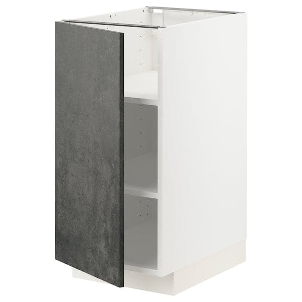 METOD - Base cabinet with shelves, 40x60 cm