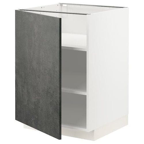 METOD - Base cabinet with shelves , 60x60 cm