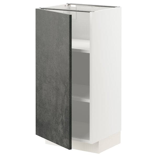 METOD - Base cabinet with shelves, 40x37 cm