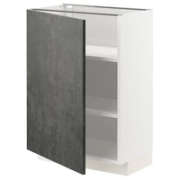 METOD - Base cabinet with shelves , 60x37 cm - best price from Maltashopper.com 49467879
