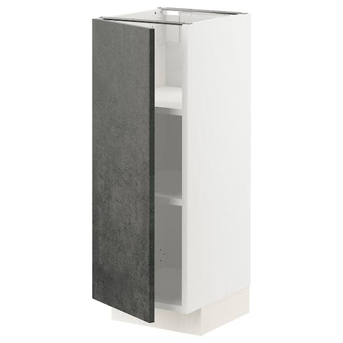 METOD - Base cabinet with shelves, 30x37 cm