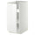 METOD base cabinet with shelves, white/Ringhult white, 40x60 cm