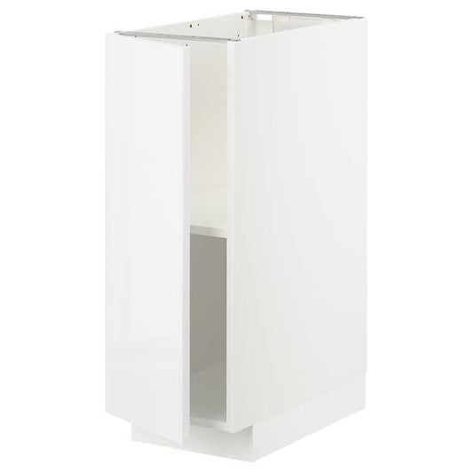 Ikea METOD - Base cabinet with shelves, white/Ringhult white, 30x60 cm