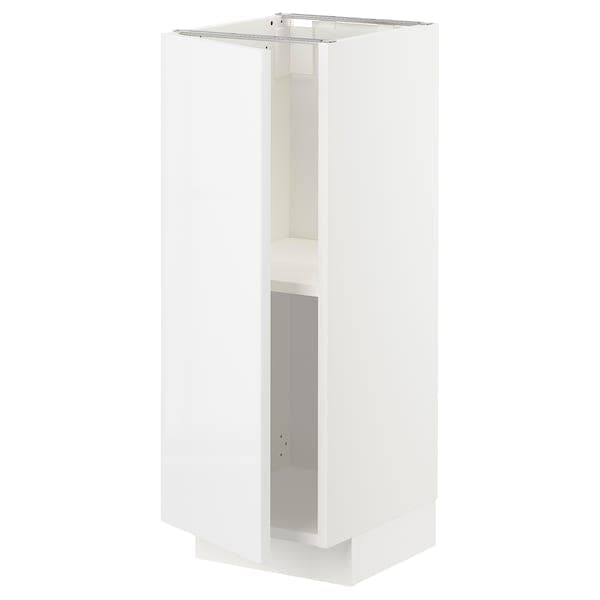 Ikea METOD - Base cabinet with shelves, white/Ringhult white, 30x37 cm