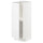 METOD base cabinet with shelves, white/Ringhult white, 30x37 cm
