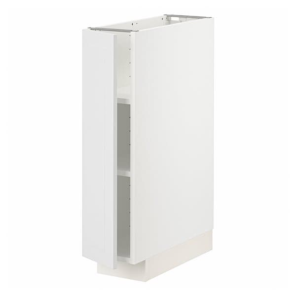 METOD - Base cabinet with shelves, white/Stensund white, 20x60 cm - best price from Maltashopper.com 59465530