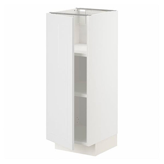 Ikea METOD - Base cabinet with shelves, white/Stensund white, 30x37 cm