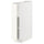 METOD - METOD Base cabinet with shelves, white/Vallstena white, 20x60 cm