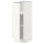 METOD - METOD Base cabinet with shelves, white/Vallstena white, 30x37 cm