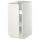 METOD base cabinet with shelves, white/Veddinge white, 40x60 cm