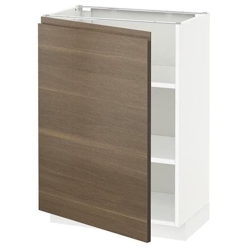 METOD - Base cabinet with shelves , 60x37 cm