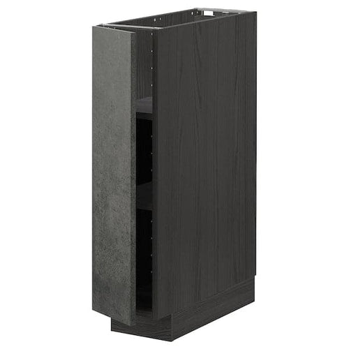 METOD - Base cabinet with shelves, 20x60 cm