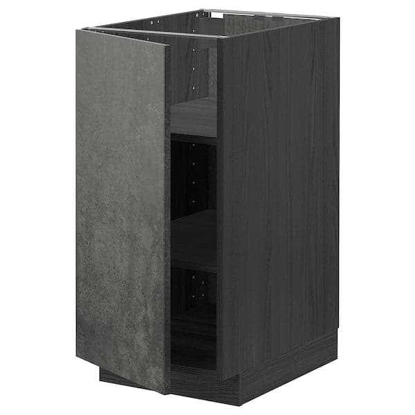 METOD - Base cabinet with shelves , - best price from Maltashopper.com 09454124