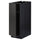 METOD - METOD Base cabinet with shelves, black/Nickebo matt anthracite, 30x60 cm