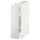 METOD base cabinet/pull-out int fittings, white/Ringhult light grey, 20x60 cm