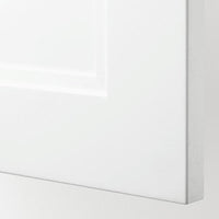 METOD - Base cabinet for sink + 2 doors, white/Axstad matt white, 80x60 cm - best price from Maltashopper.com 49468732