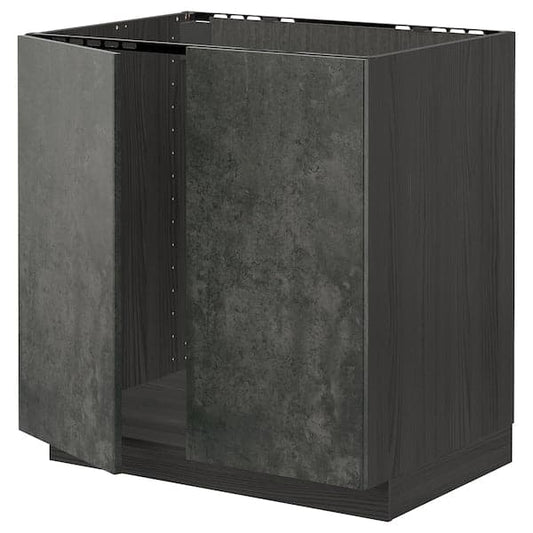 Ikea METOD - Base unit for sink + 2 doors , 80x60 cm