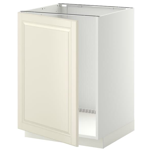 Ikea METOD - Base cabinet for sink, white/Bodbyn off-white, 60x60 cm