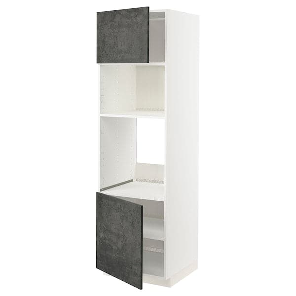 Ikea METOD - Oven/Micro cabinet, 2 doors/shelves ,