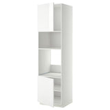 METOD high cabinet f built-in appliances, white/Ringhult white, 60x60x220 cm
