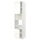 METOD - METOD Hi cb f oven/micro w 2 drs/shelves, white/Vallstena white, 60x60x240 cm