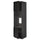 METOD hi cb f oven/micro w 2 drs/shelves, black/Lerhyttan black stained, 60x60x220 cm