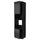 METOD hi cb f oven/micro w 2 drs/shelves, black/Nickebo matt anthracite, 60x60x240 cm