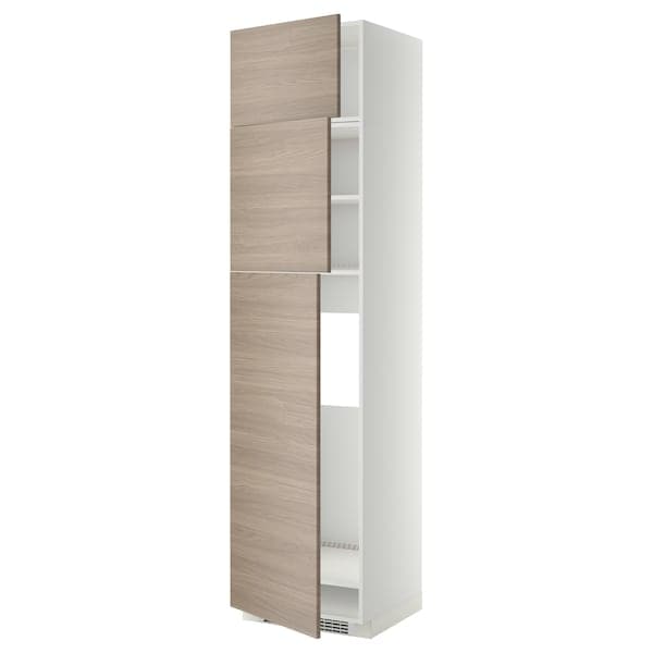 Ikea METOD - Fridge cabinet/3 doors , 60x60x240 cm