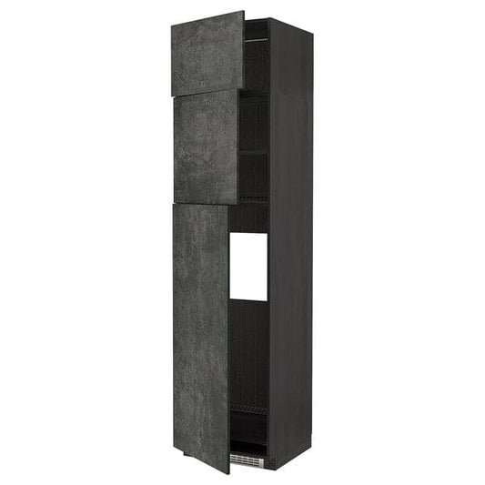 Ikea METOD - Fridge cabinet/3 doors , 60x60x240 cm