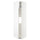 METOD hi cab f fridge or freezer w 2 drs, white/Axstad matt white, 60x60x220 cm