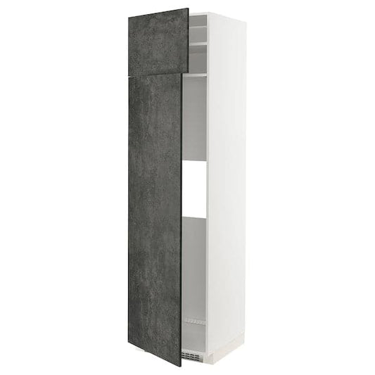 Ikea METOD - Fridge or freezer cabinet/2 doors , 60x60x220 cm