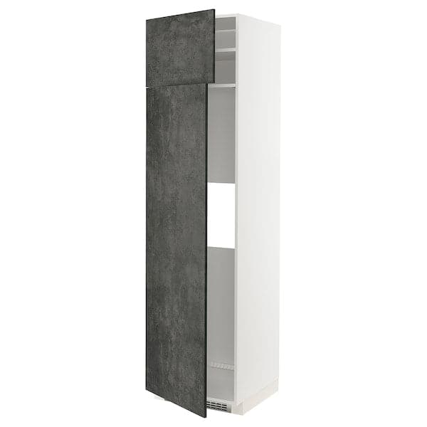 METOD - Fridge or freezer cabinet/2 doors , 60x60x220 cm