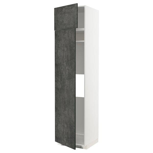 METOD - Fridge or freezer cabinet/2 doors , 60x60x240 cm - best price from Maltashopper.com 69454357