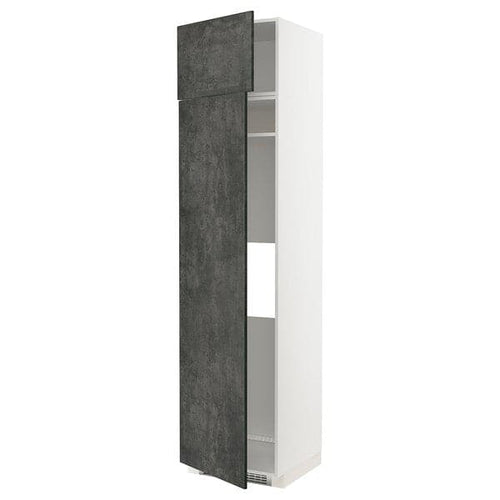 METOD - Fridge or freezer cabinet/2 doors , 60x60x240 cm