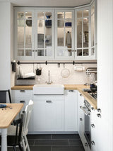 METOD hi cab f fridge or freezer w 2 drs, white/Stensund white, 60x60x200 cm