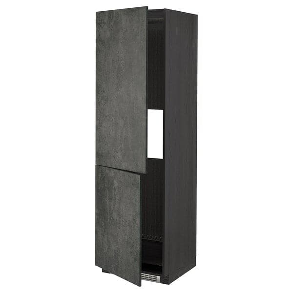 METOD - Fridge or freezer cabinet/2 doors , 60x60x200 cm - best price from Maltashopper.com 29415438