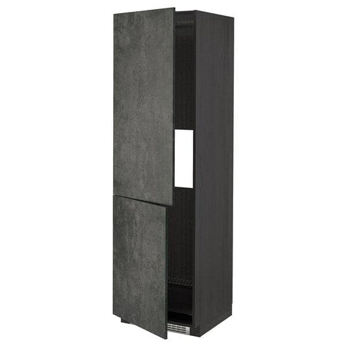 METOD - Fridge or freezer cabinet/2 doors , 60x60x200 cm